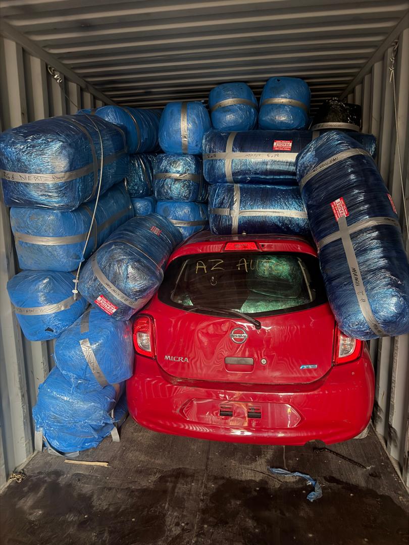 Apapa Customs Intercepts ₦26.5b Cannabis Indica concealed with imported vehicles